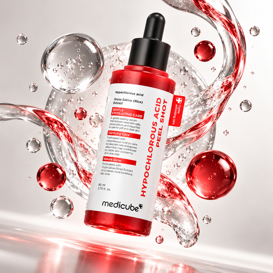 Sérum exfoliant riz à l’acide hypochloreux