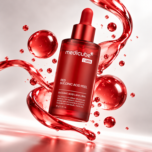 Sérum activateur nettoyant à l’acide succinique rouge à 21 %